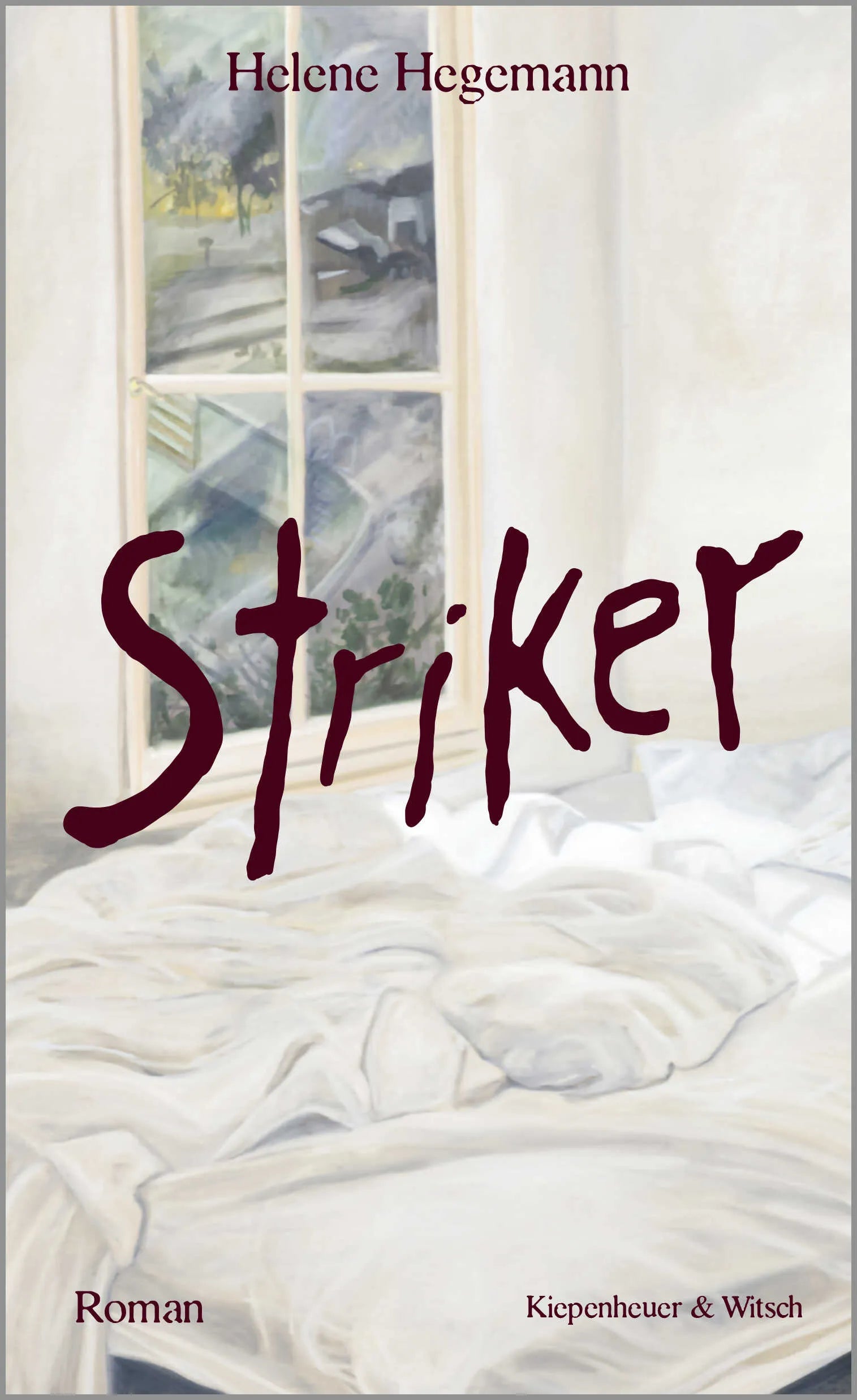 Buchcover von 'Striker' - Gebundene Ausgabe von Helene Hegemann
