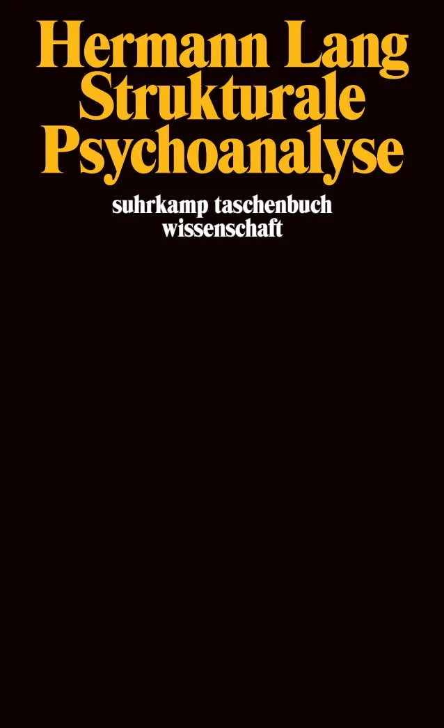 Buchcover von 'Strukturale Psychoanalyse' - Taschenbuch von Hermann Lang
