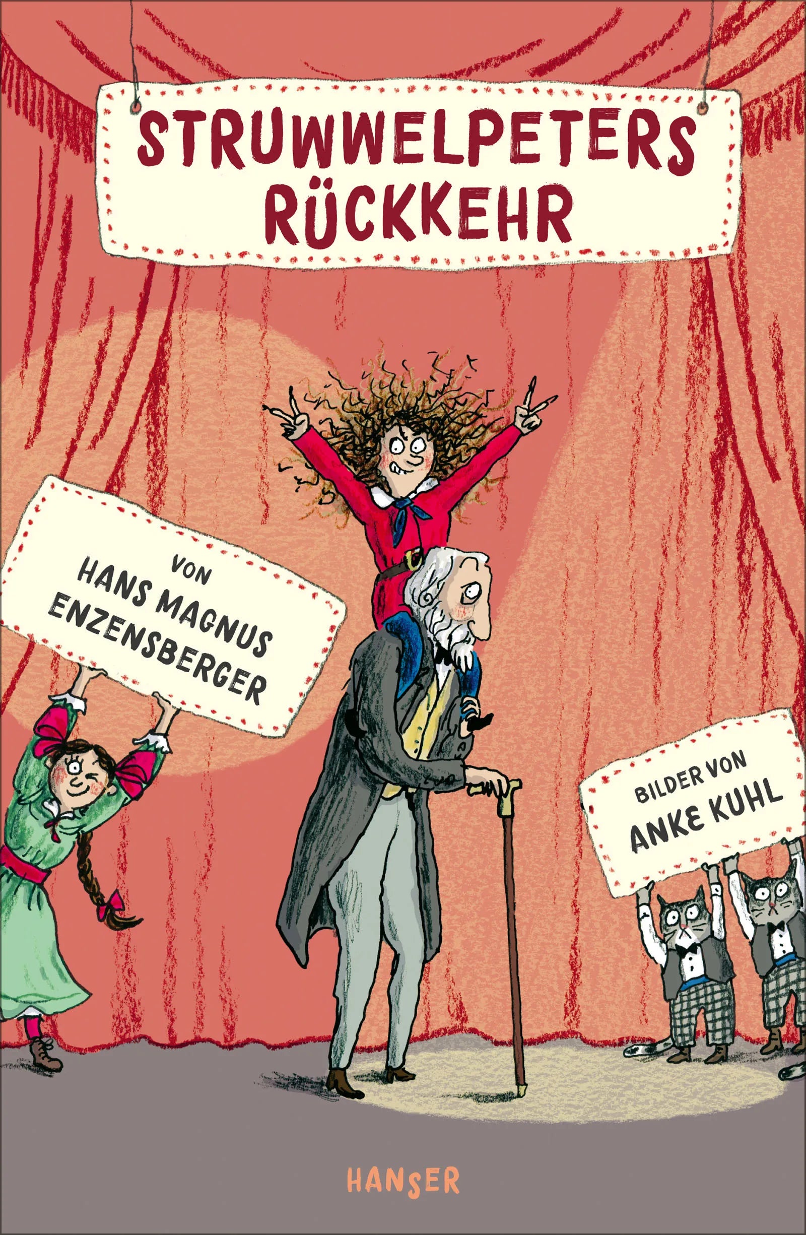 Buchcover von 'Struwwelpeters Rückkehr' - Gebundene Ausgabe von Hans Magnus Enzensberger