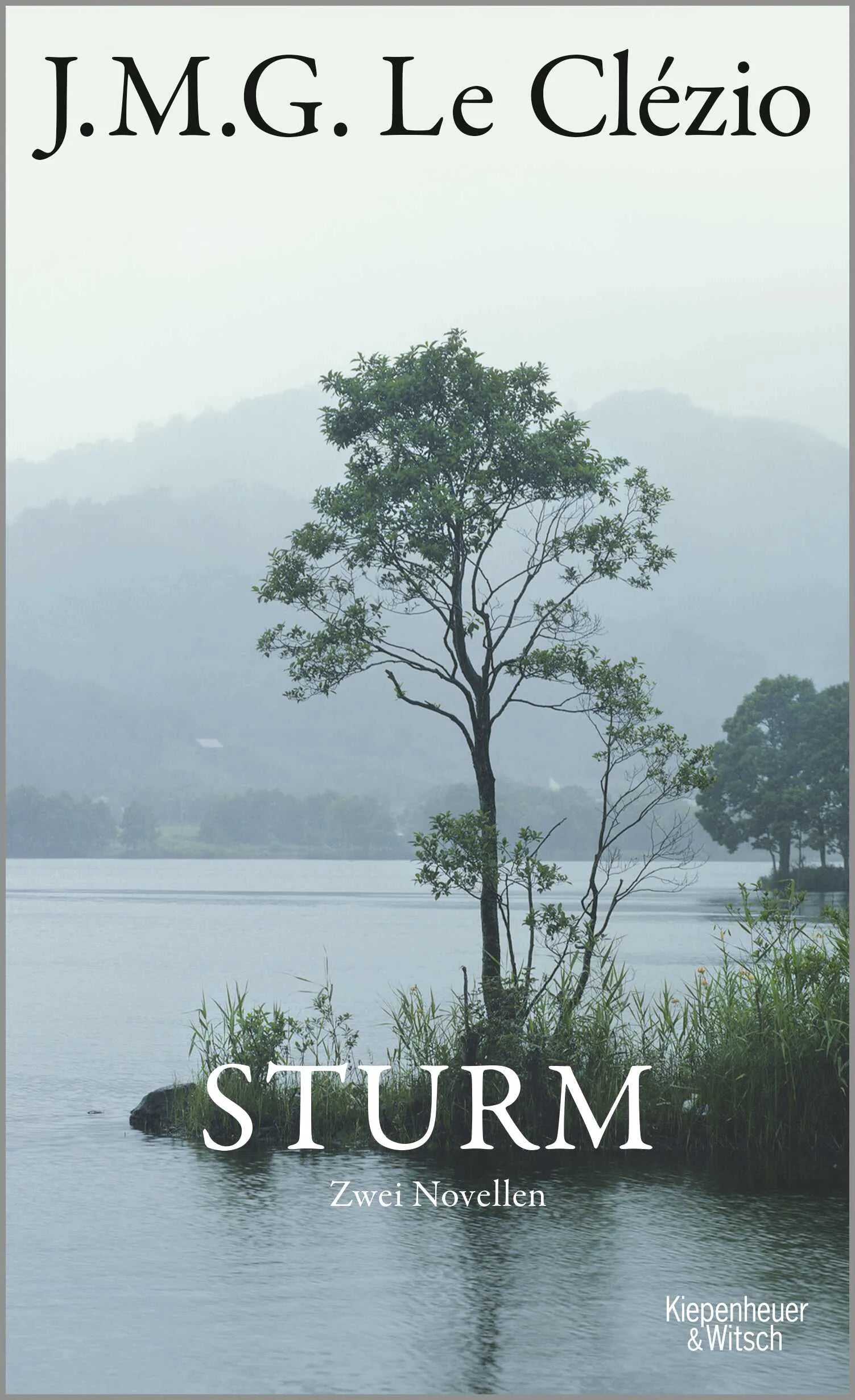Buchcover von 'Sturm' - Gebundene Ausgabe von J. M. G. Le Clézio