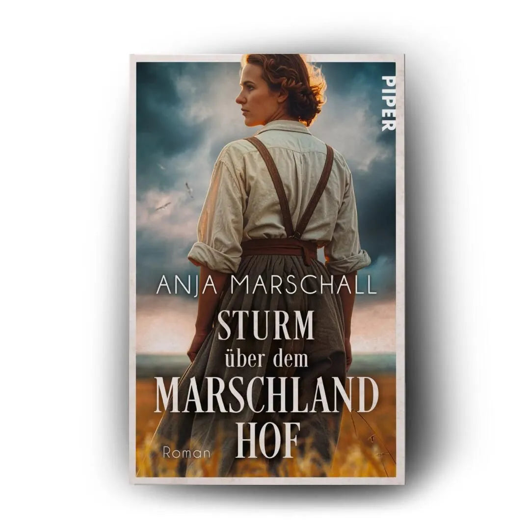 Detailansicht: Sturm über dem Marschlandhof (Taschenbuch)