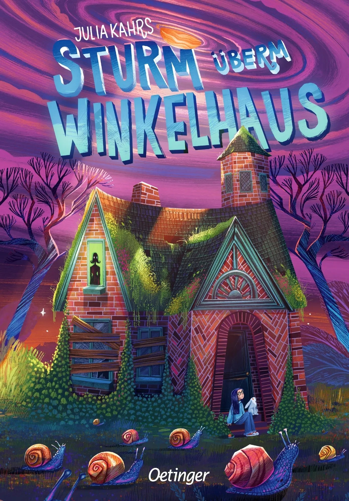 Buchcover von 'Sturm überm Winkelhaus' - Gebundene Ausgabe von Julia Kahrs