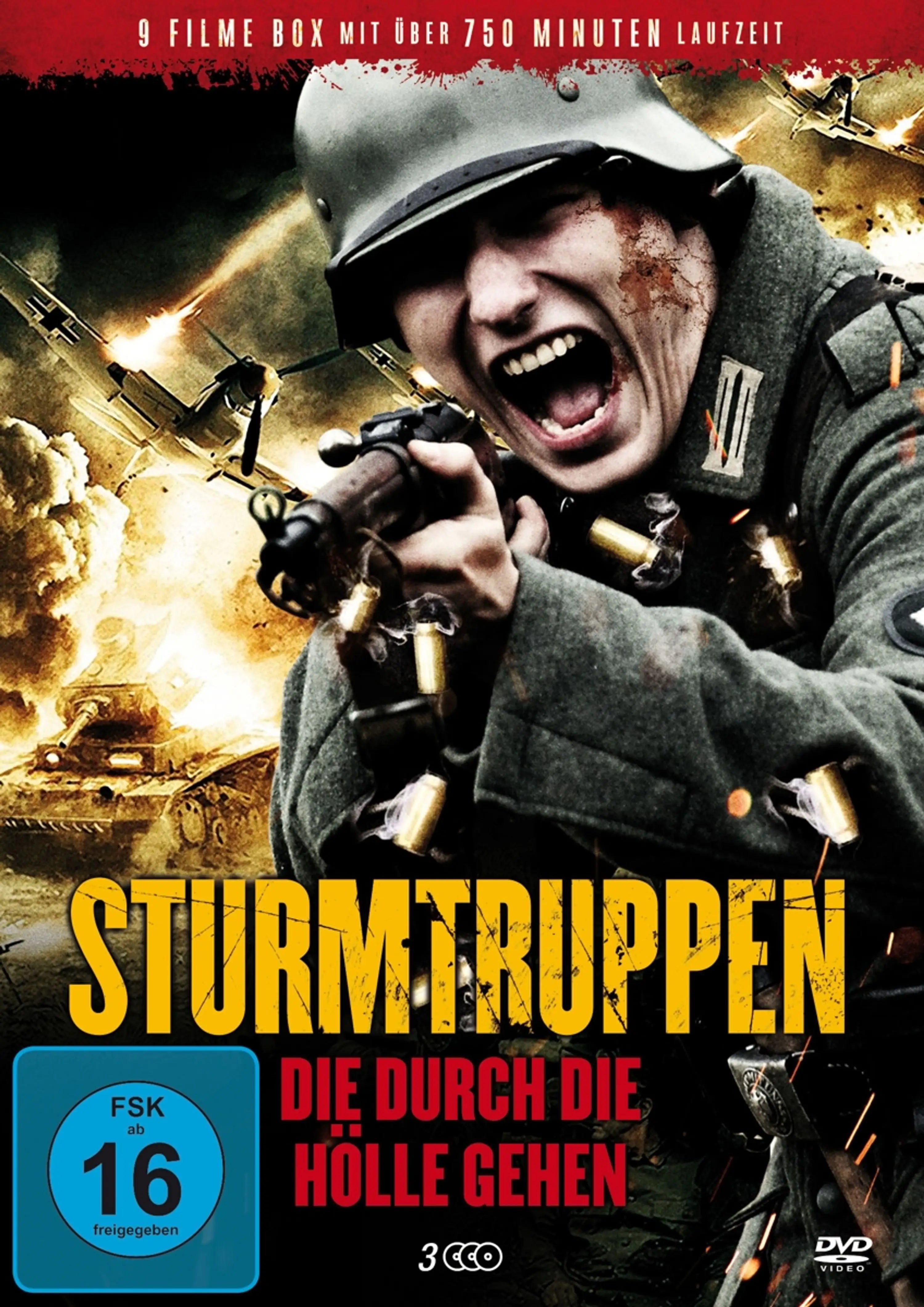 Sturmtruppen Die durch die Hölle gehen Kriegsfilm DVD Cover