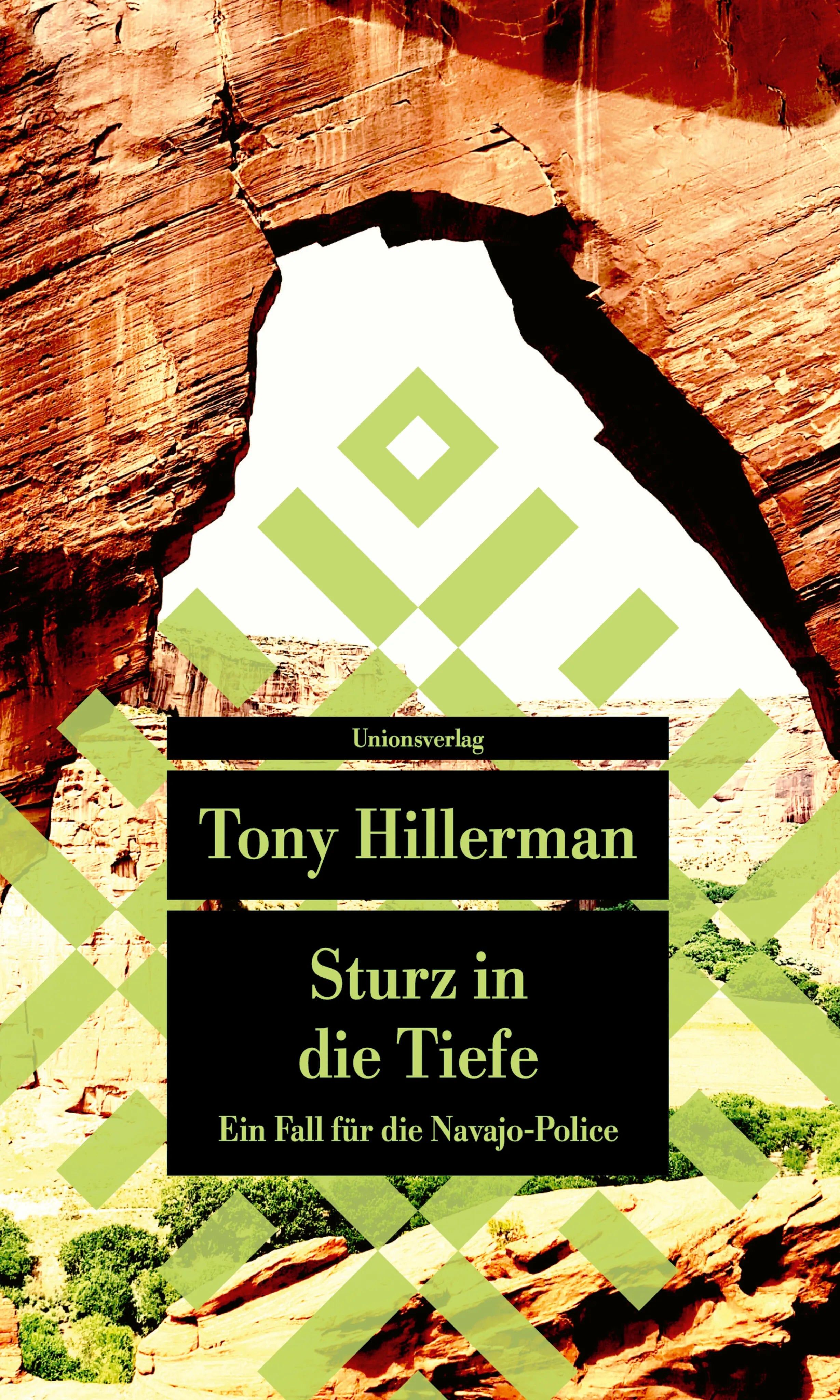 Buchcover von 'Sturz in die Tiefe' - Taschenbuch von Tony Hillerman