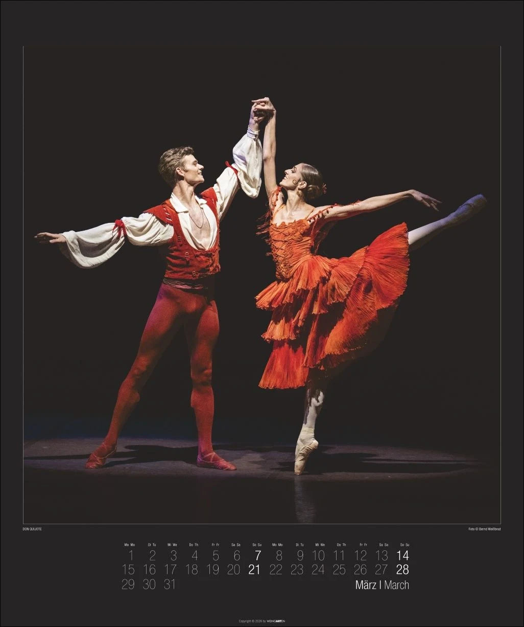 Stuttgarter Ballett Kalender 2027 – Ansicht
