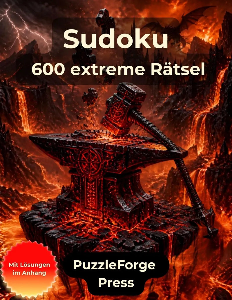 Sudoku - 600 extreme Rätsel