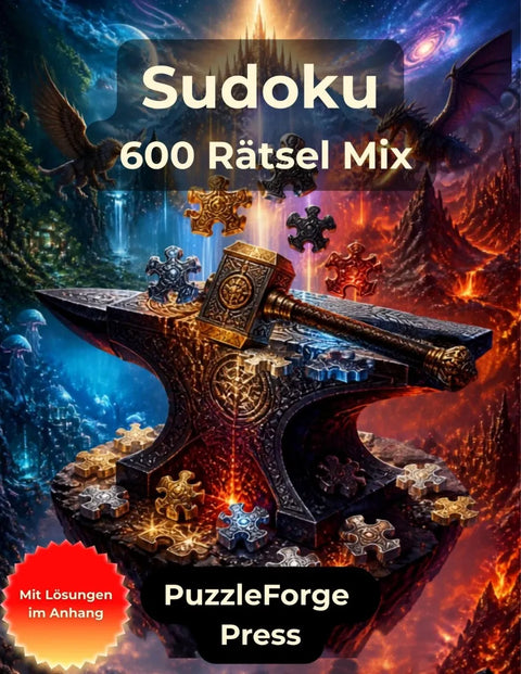 Sudoku - 600 Rätsel Mix