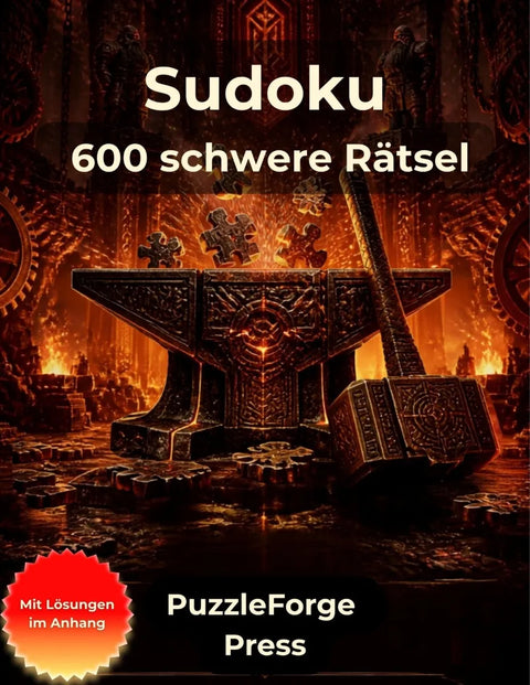 Sudoku - 600 schwere Rätsel