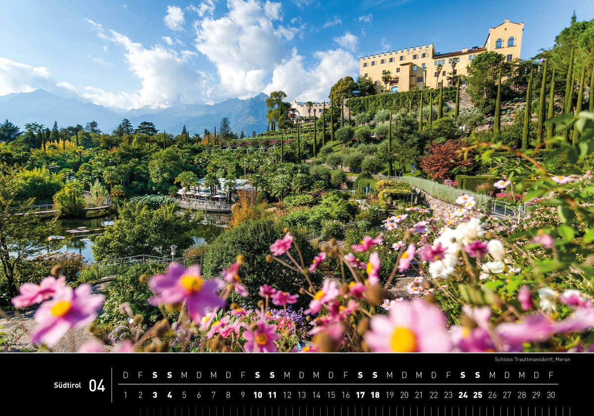 Südtirol Premiumkalender 2027 – Ansicht