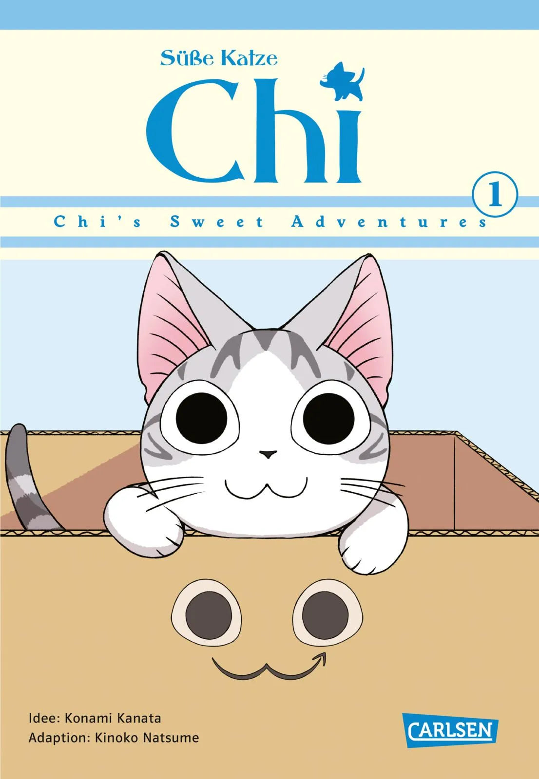 Buchcover von 'Süße Katze Chi: Chi's Sweet Adventures 1' - Taschenbuch von Kinoko Natsume