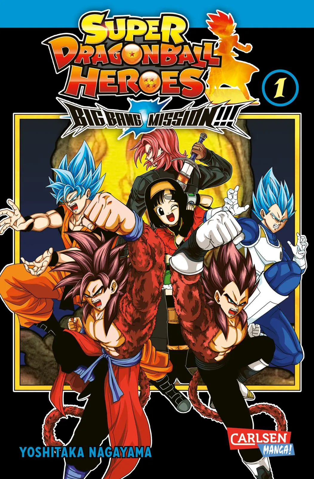 Buchcover von 'Super Dragon Ball Heroes Big Bang Mission!!! 1' - Taschenbuch von Yoshitaka Nagayama