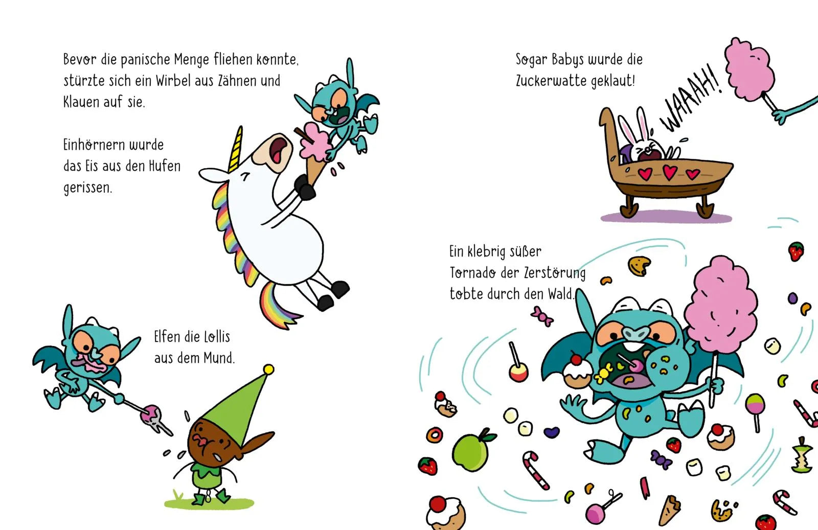 Detailansicht: Super Happy Magic Forest und die Panik-Portale (Hardcover)