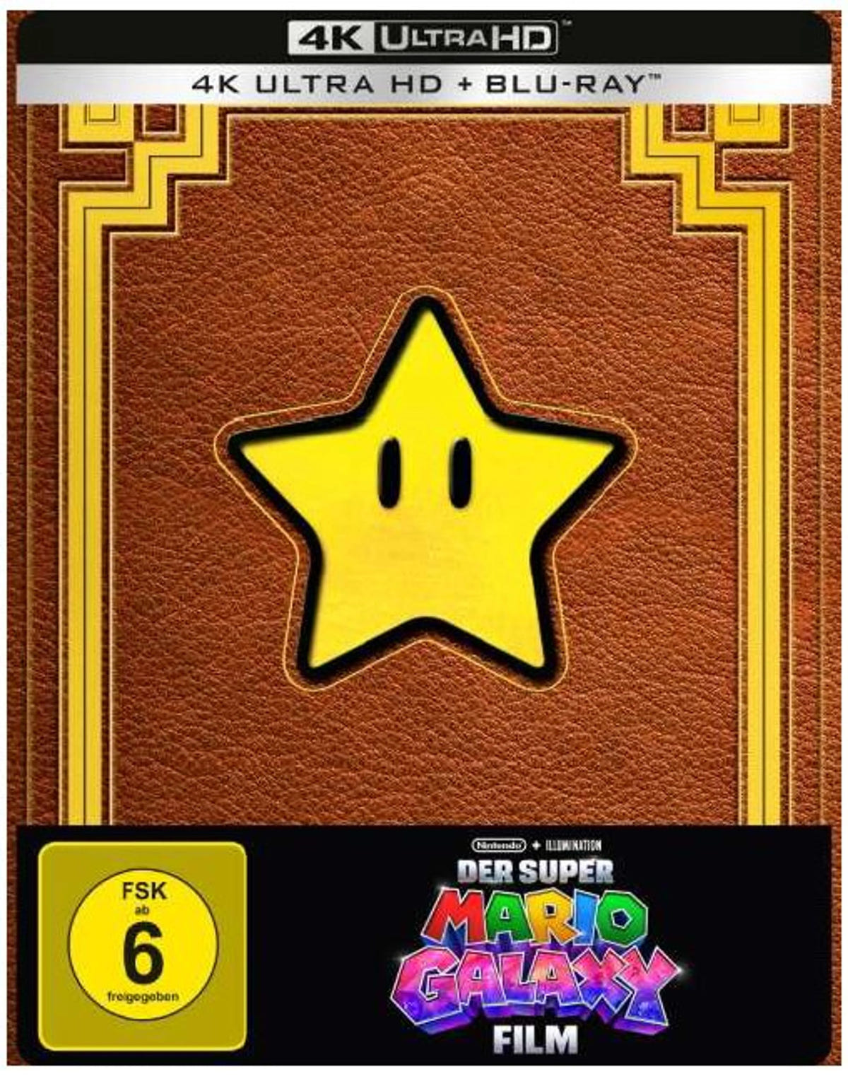 Der Super Mario Galaxy Film als 4K Ultra HD Blu-ray und Blu-ray im Steelbook