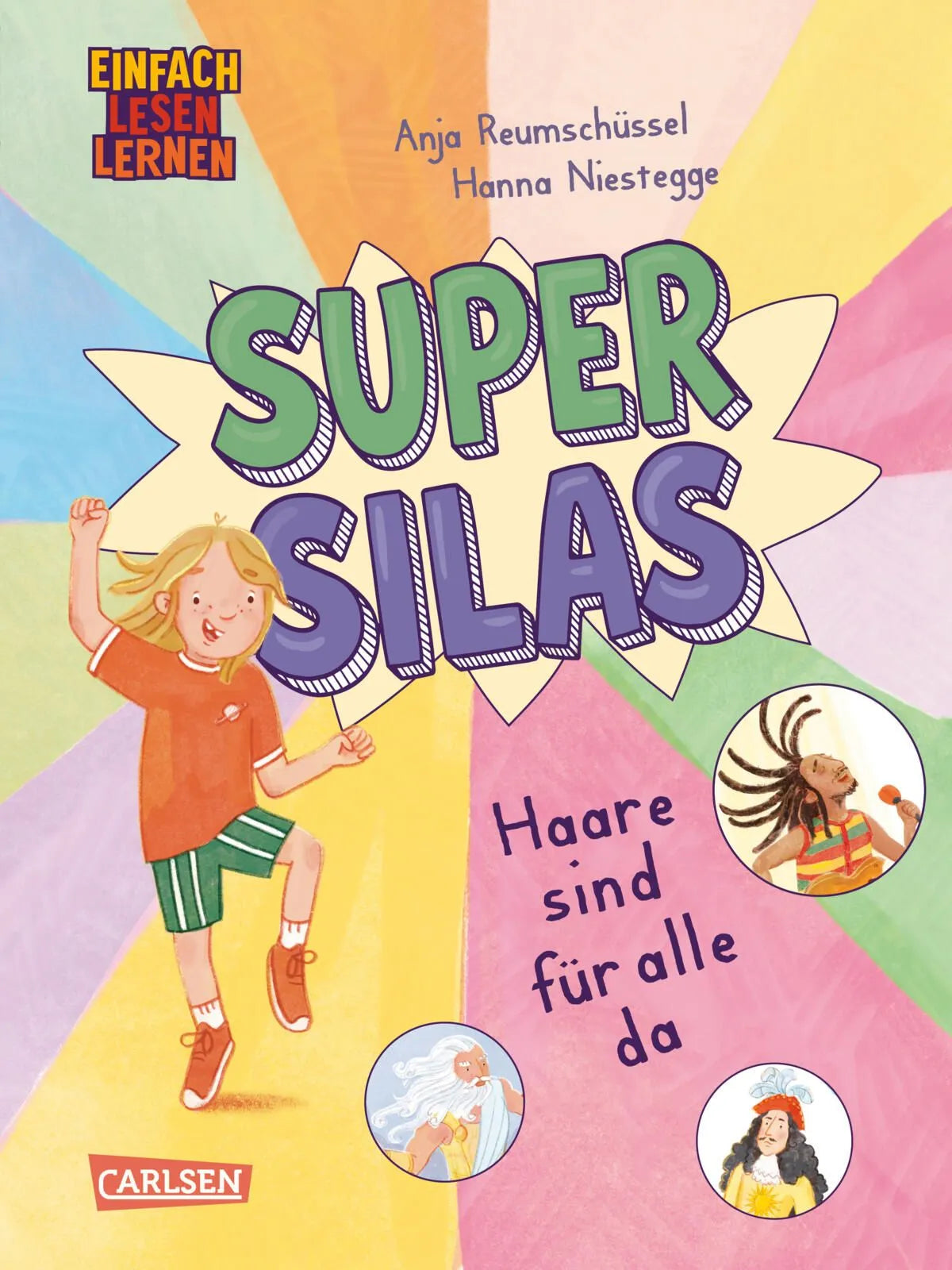 Cover: Super-Silas: Haare sind für alle da (Hardcover) von Anja Reumschüssel