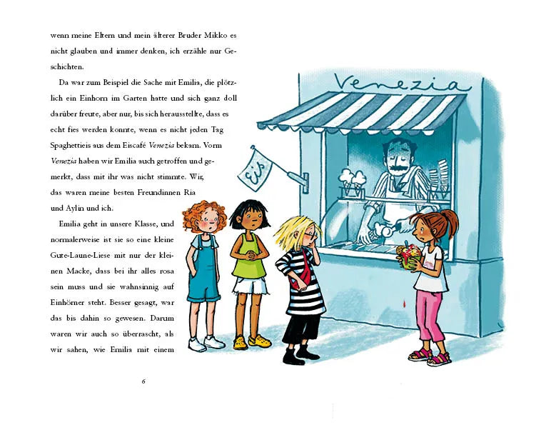 Produktansicht: Super-Wilma – Das Einhorn in Emilias Garten (Gebundene Ausgabe)