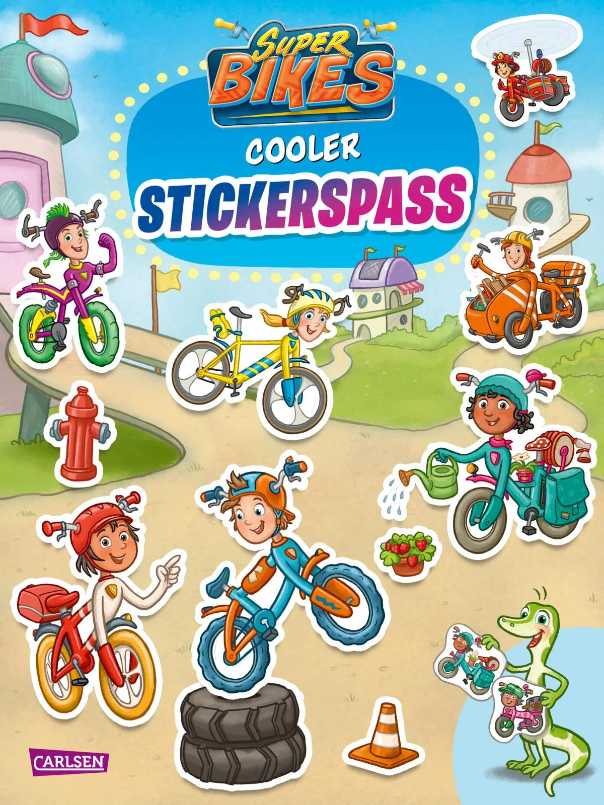 Cover: SUPERBIKES Cooler Sticker Spaß (Taschenbuch) von Hanna Sörensen