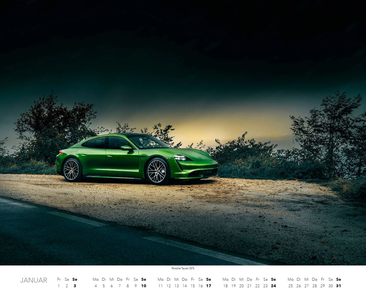 Supercars Kalender 2027 – Ansicht