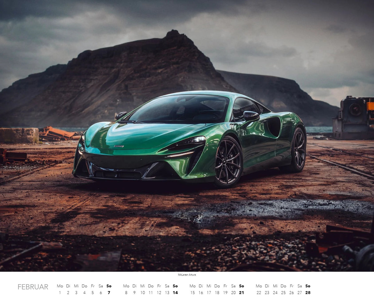 Supercars Kalender 2027 – Ansicht