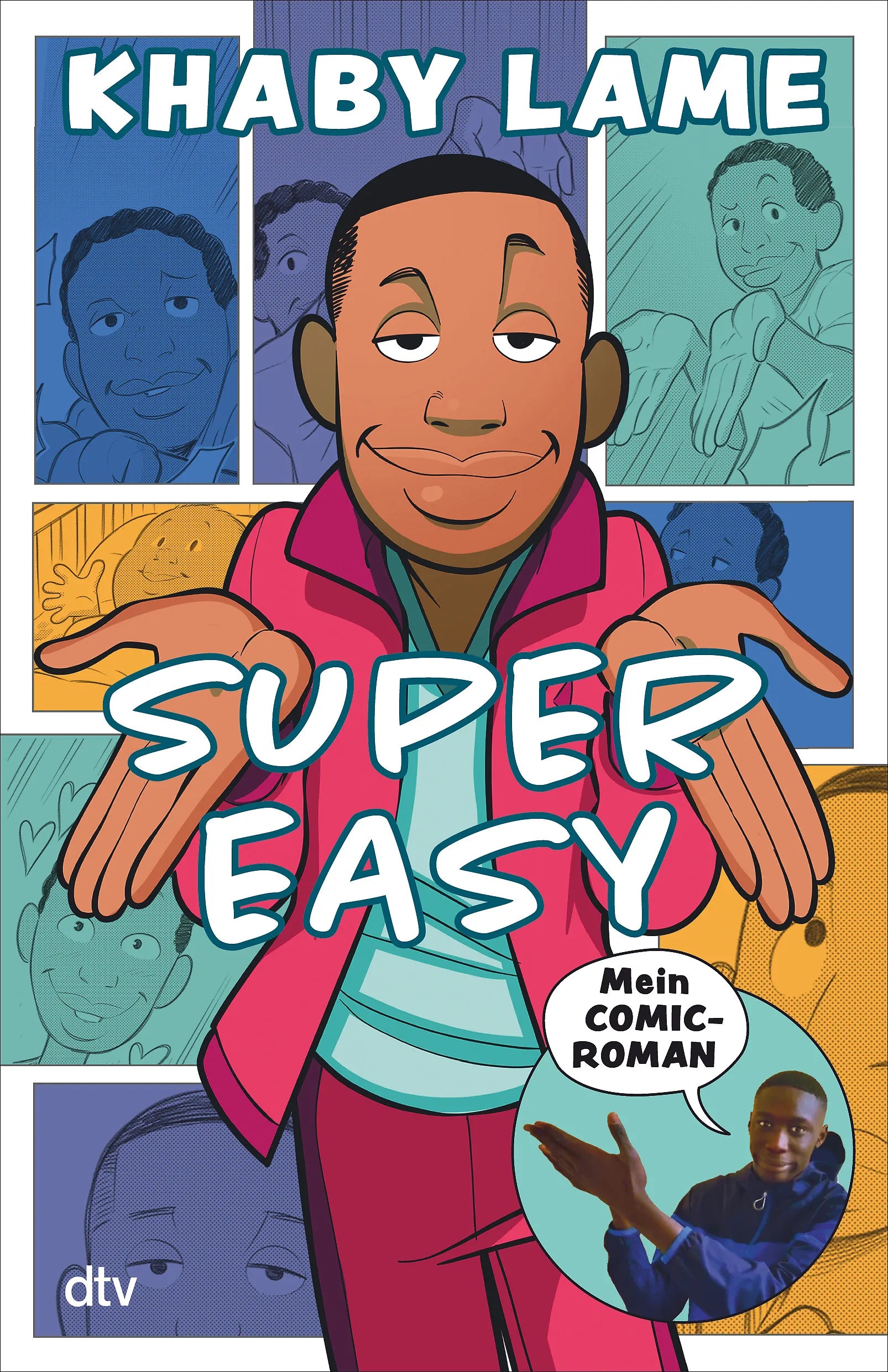 Buchcover von 'Supereasy – Mein Comicroman' - Paperback von Khaby Lame