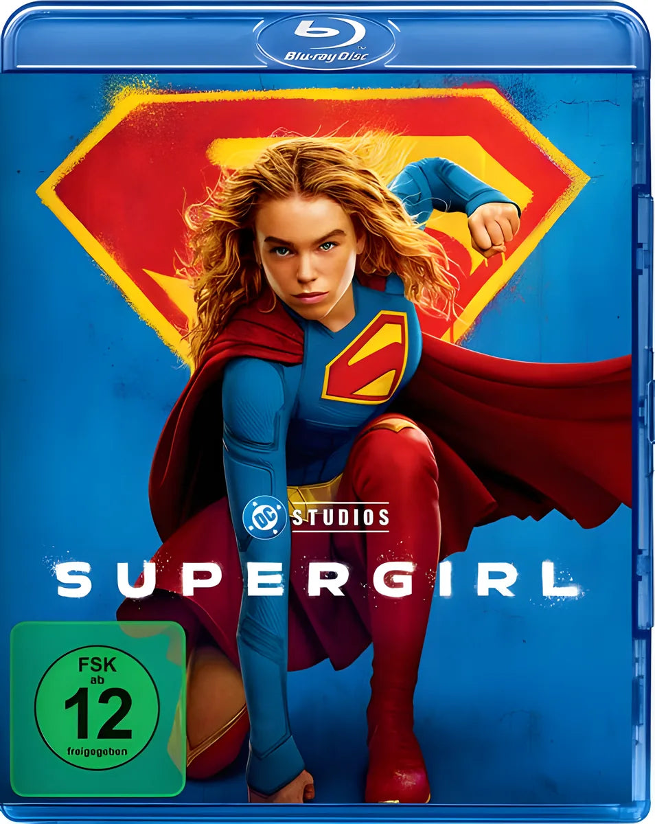 Blu-ray-Cover: Supergirl. Regie: Craig Gillespie