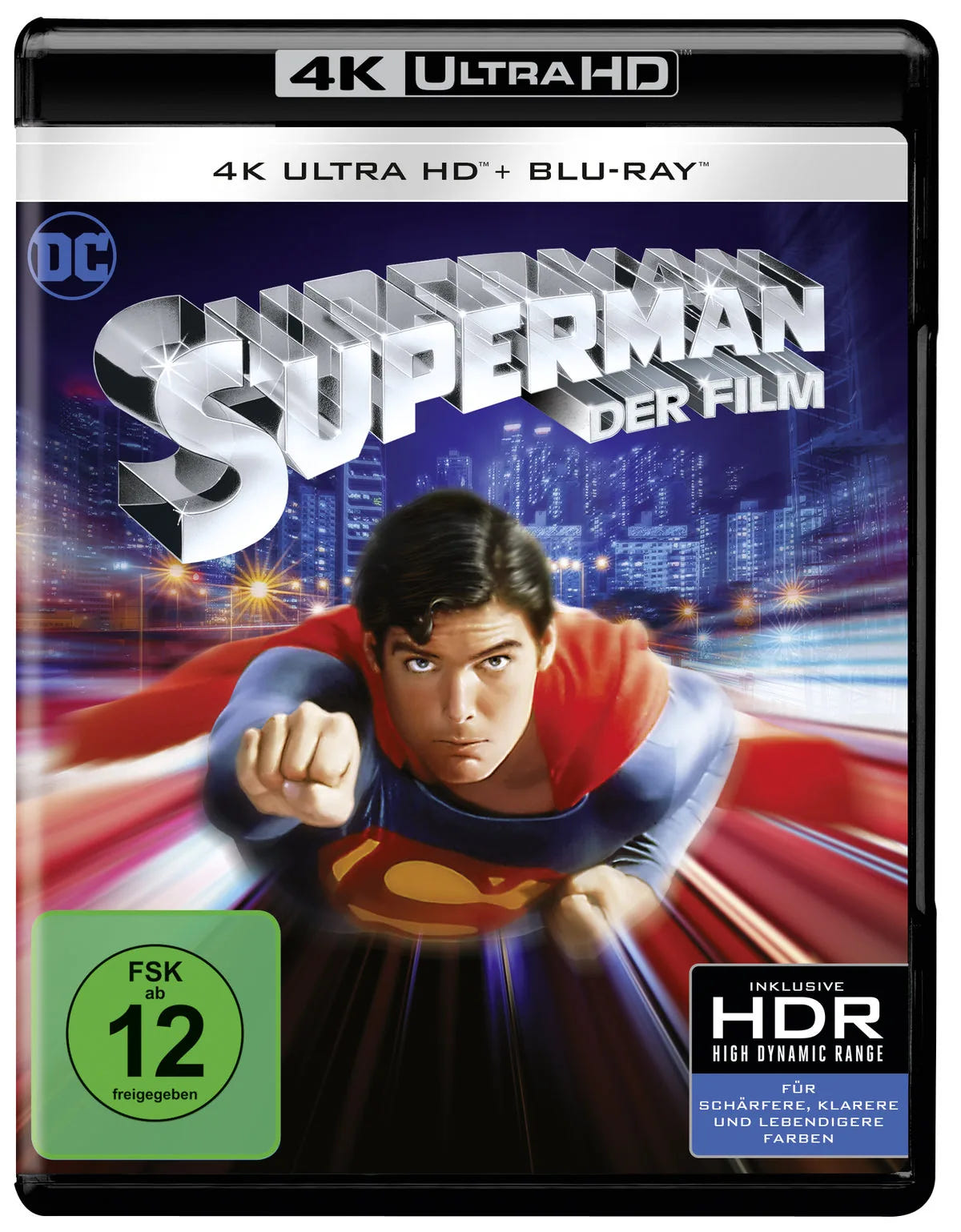 Superman 1 - Der Film (+ Blu-ray 2D) - Blu-ray 4K Ultra HD