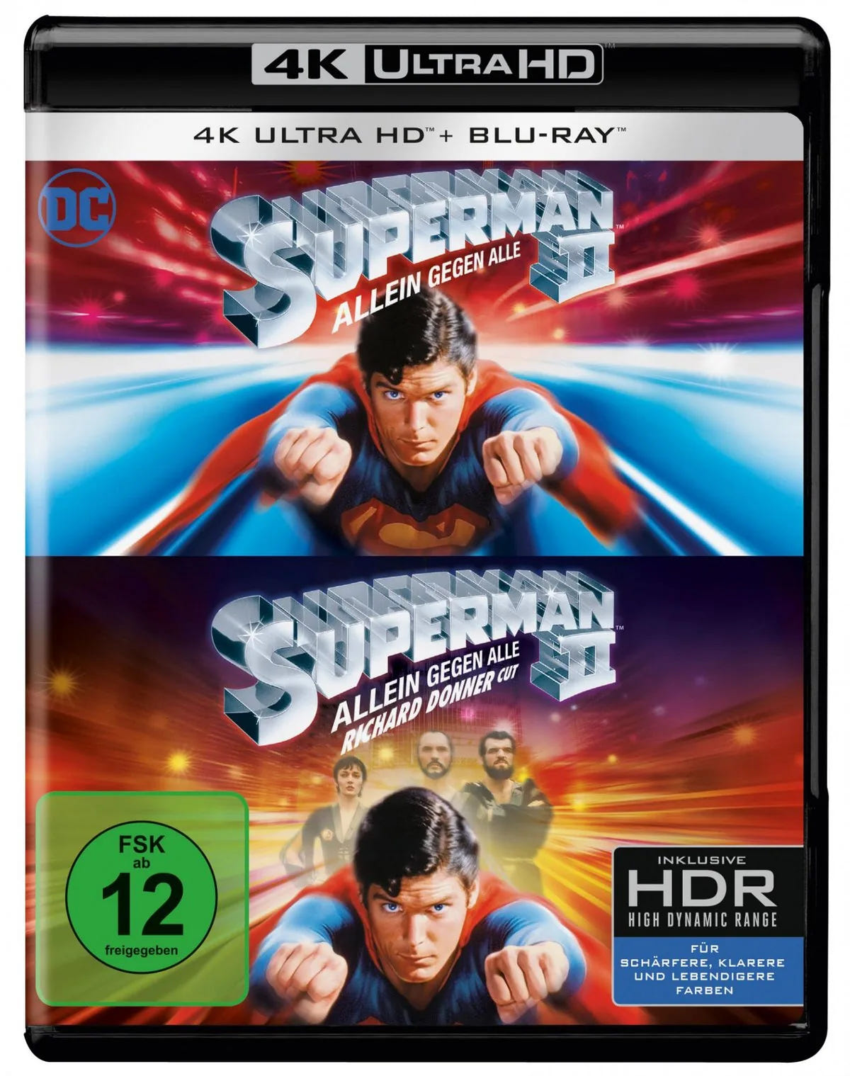 Superman 2: Allein gegen alle - Blu-ray 4K Ultra HD