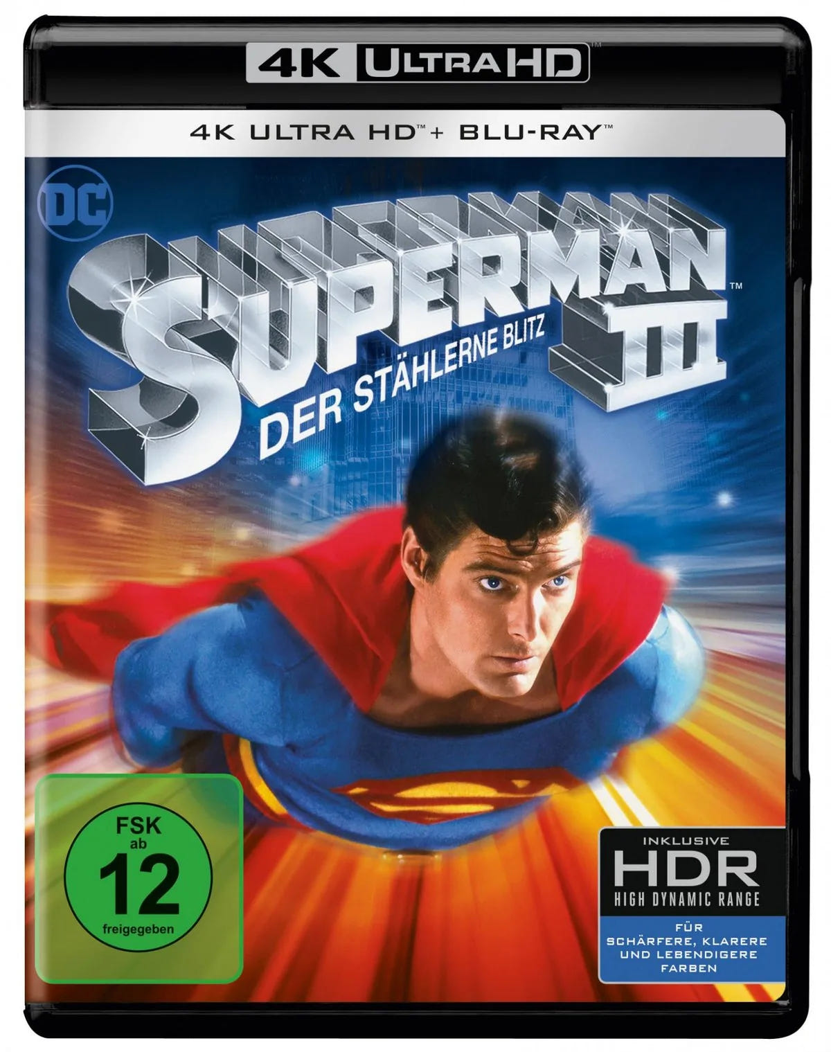 Superman 3: Der stählerne Blitz - Blu-ray 4K Ultra HD