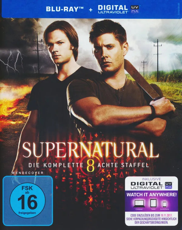 Supernatural - Staffel 8  [4 BRs] - Blu-ray Disc