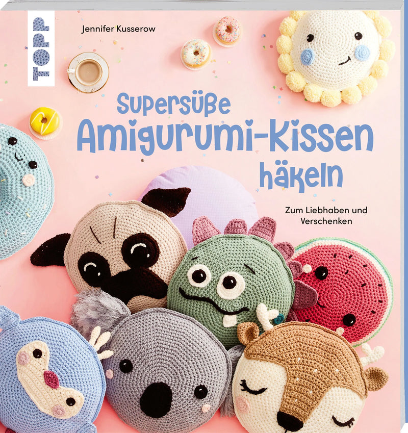Supersüße Amigurumi-Kissen häkeln