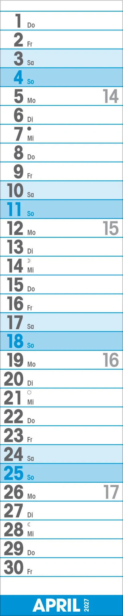 Supertimer 2027 – Ansicht