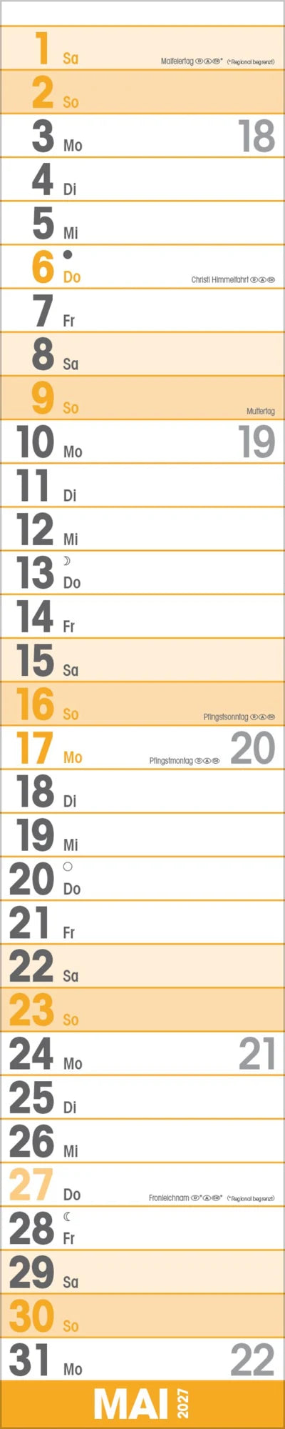 Supertimer 2027 – Ansicht