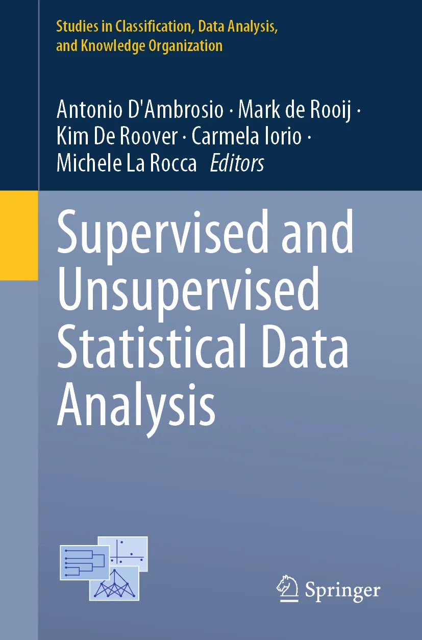 Cover: Supervised and Unsupervised Statistical Data Analysis (E-Book)