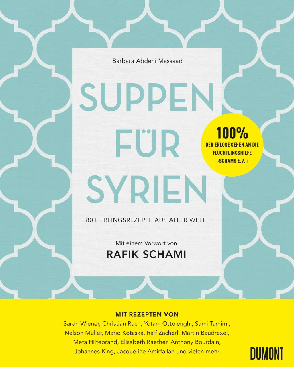 Buchcover von 'Suppen für Syrien' - Gebundene Ausgabe von Barbara Abdeni Massaad