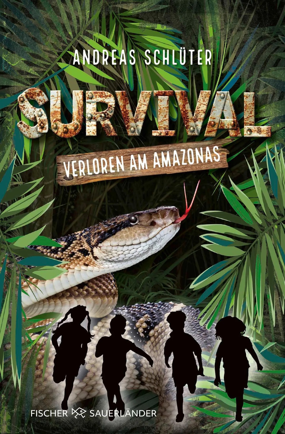 Cover: Survival – Verloren am Amazonas (Taschenbuch) von Andreas Schlüter