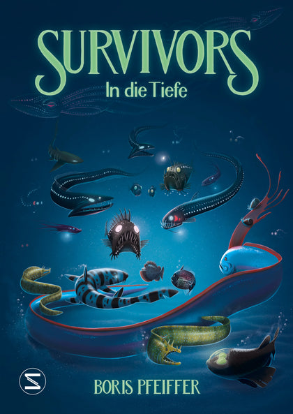 Buchcover von 'Survivors - In die Tiefe' - Gebundene Ausgabe von Boris Pfeiffer
