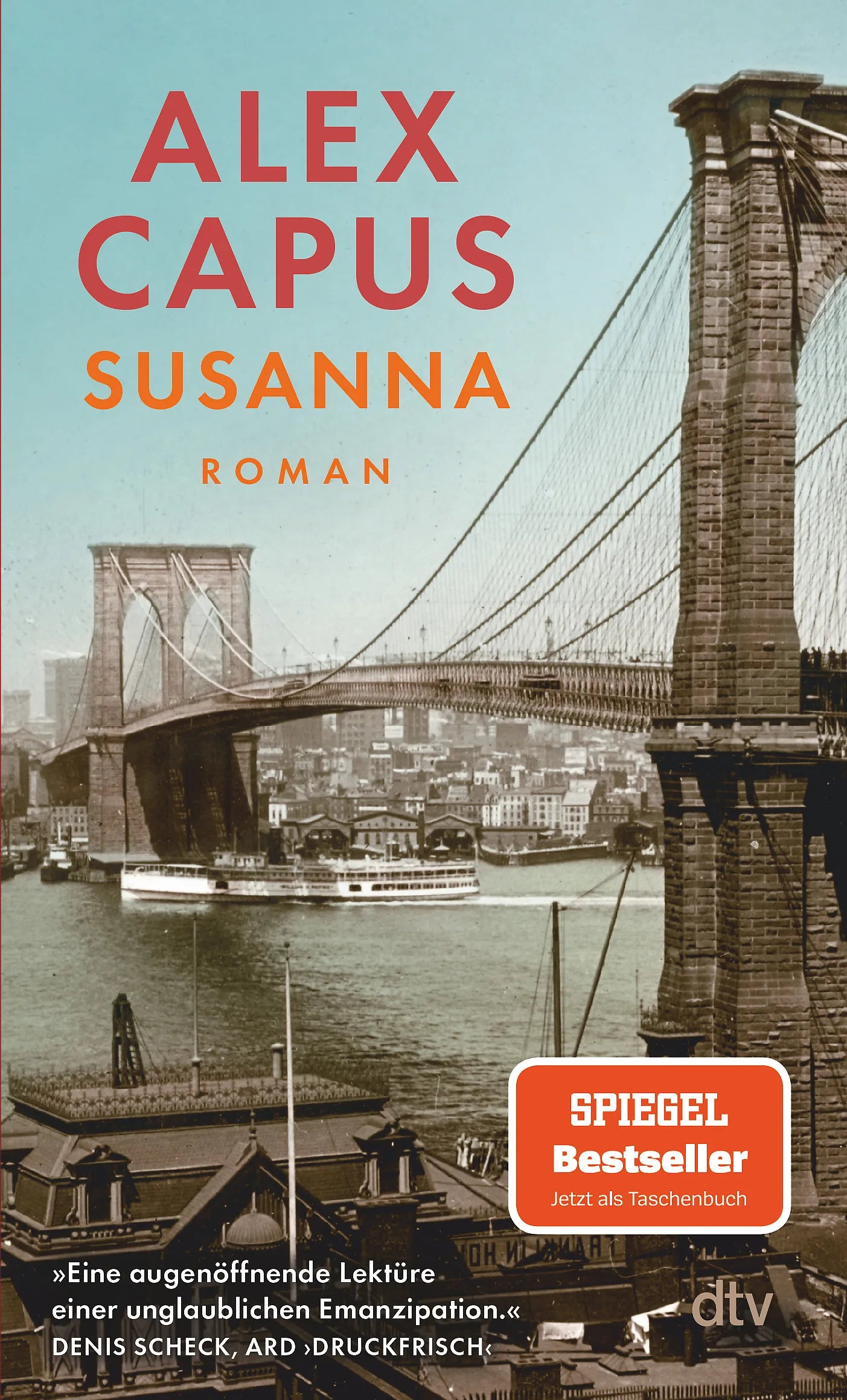 Buchcover von 'Susanna' - Taschenbuch von Alex Capus