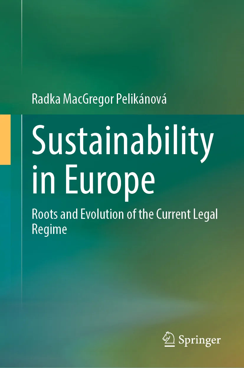 Cover: Sustainability in Europe (E-Book) von Radka MacGregor Pelikánová