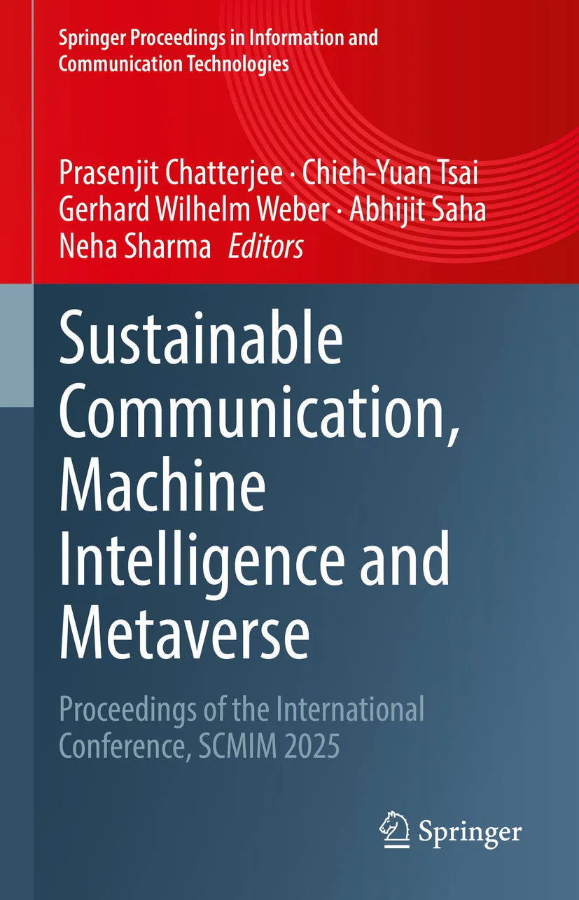 Cover: Sustainable Communication, Machine Intelligence and Metaverse (E-Book) von Prasenjit Chatterjee