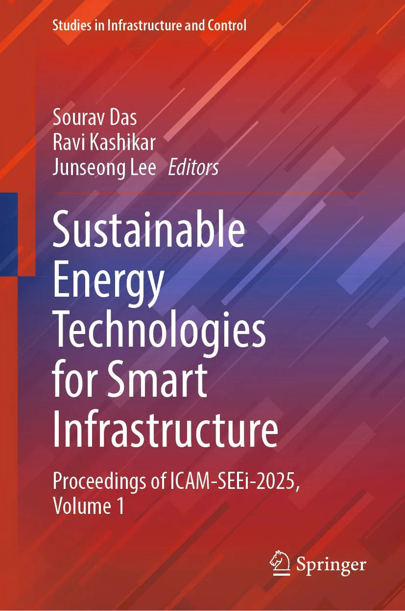 Cover: Sustainable Energy Technologies for Smart Infrastructure (E-Book) von Sourav Das