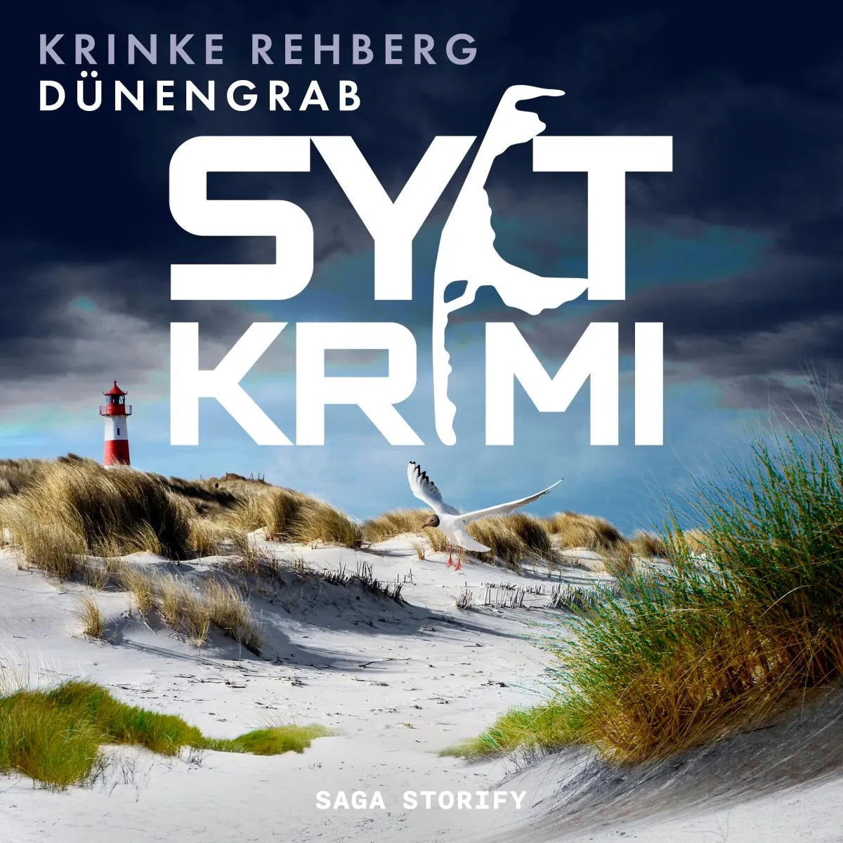 Cover: SYLT-KRIMI Dünengrab: Küstenkrimi (Hörbuch Download) von Krinke Rehberg