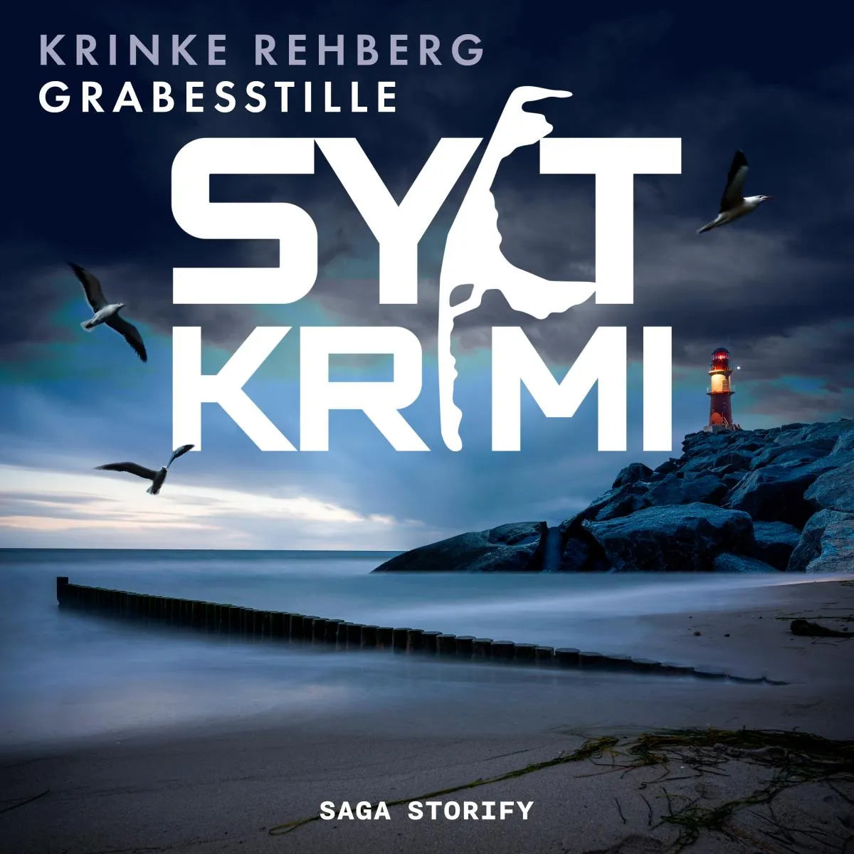 Cover: SYLT-KRIMI Grabesstille: Küstenkrimi (Hörbuch Download) von Krinke Rehberg