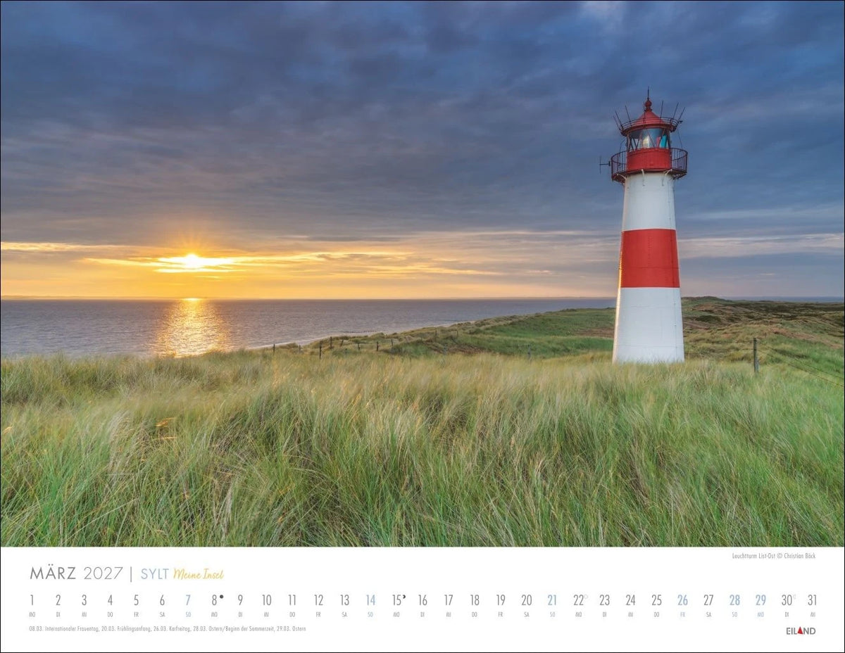 Sylt - Meine Insel Kalender 2027 – Ansicht