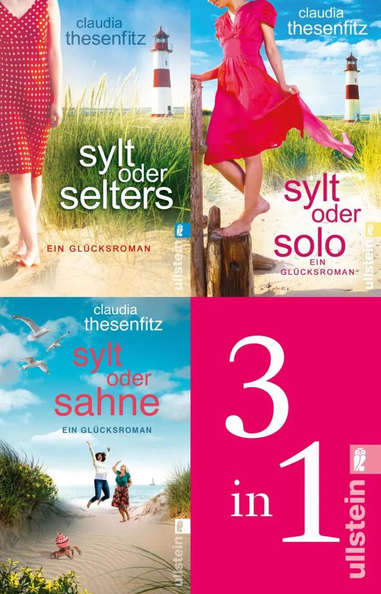 Cover: Sylt oder Selters // Sylt oder solo // Sylt oder Sahne (E-Book) von Claudia Thesenfitz