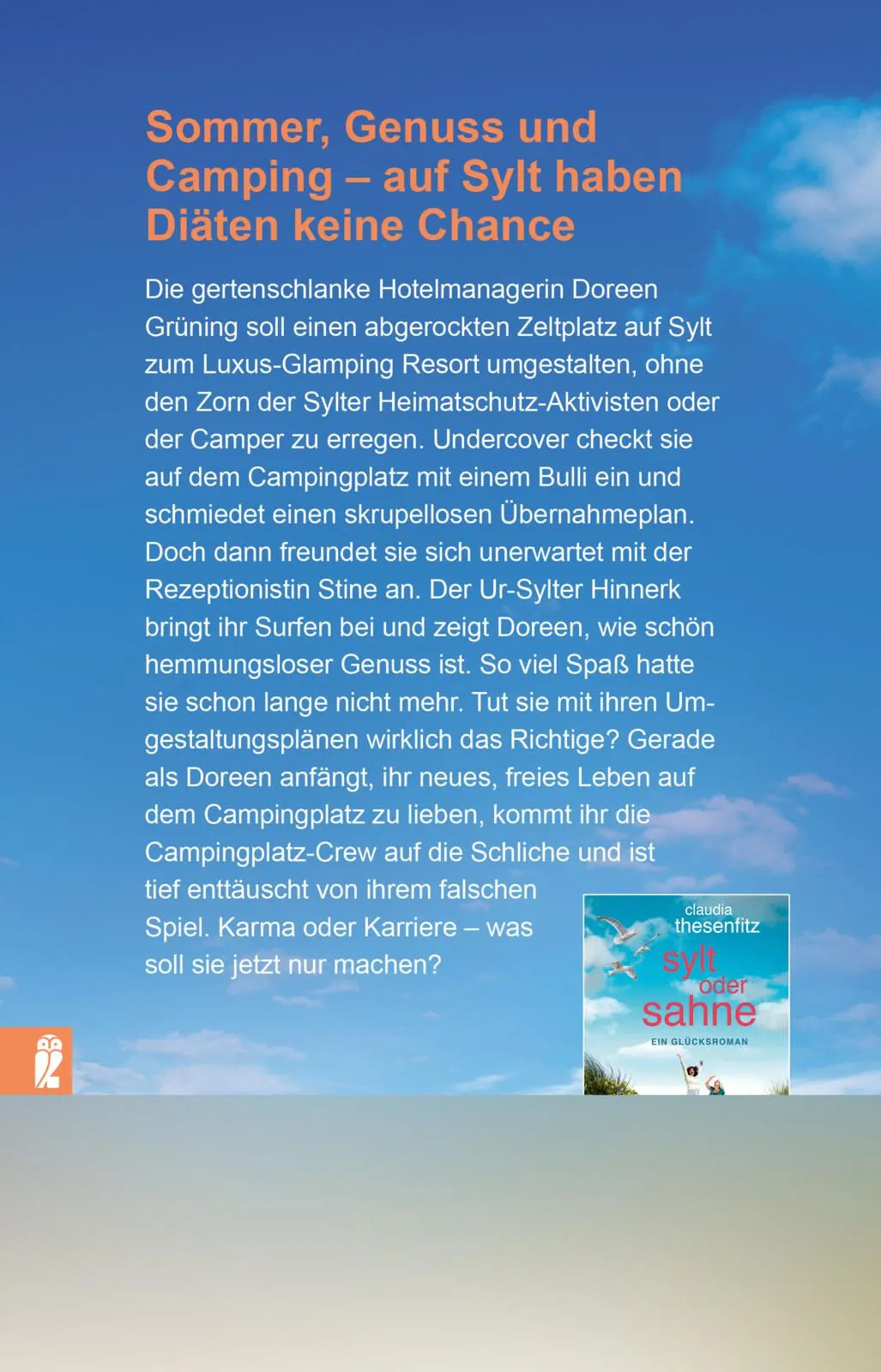 Rückseite: Sylt oder Süßes (Taschenbuch)