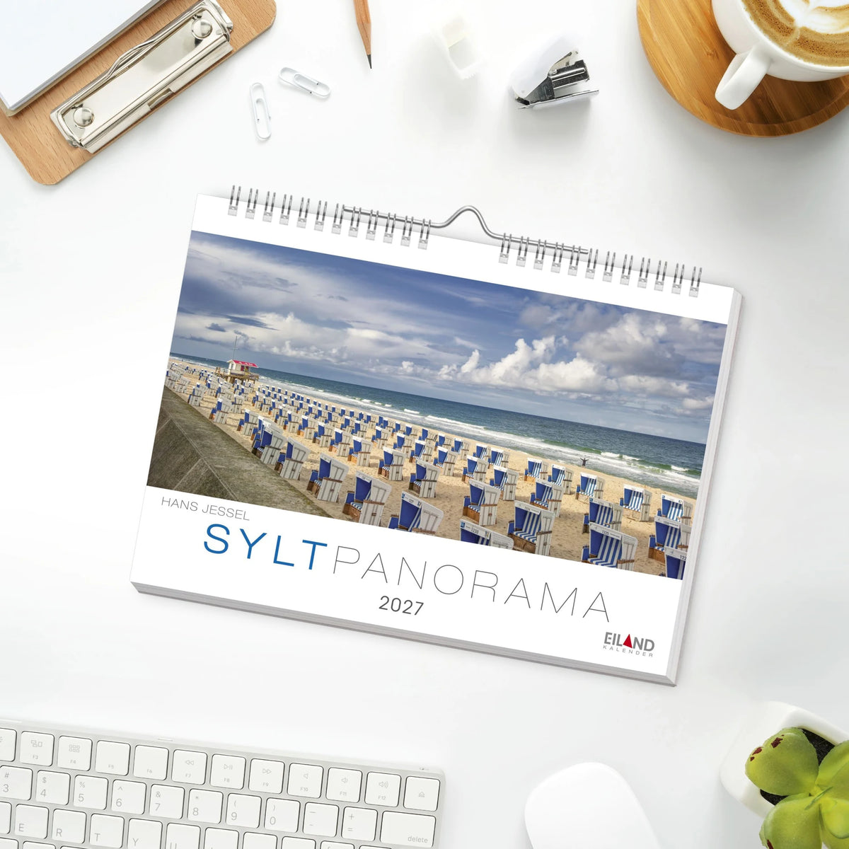 Sylt Panorama-Postkartenkalender 2027 - Hans Jessel – Ansicht