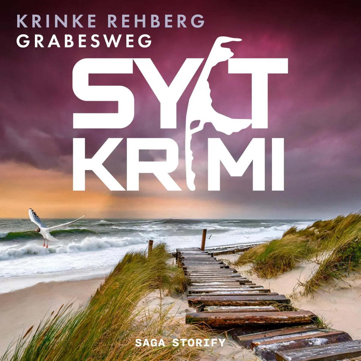 Cover: SYLTKRIMI Grabesweg - Küstenkrimi: Nordseekrimi (Hörbuch Download) von Krinke Rehberg