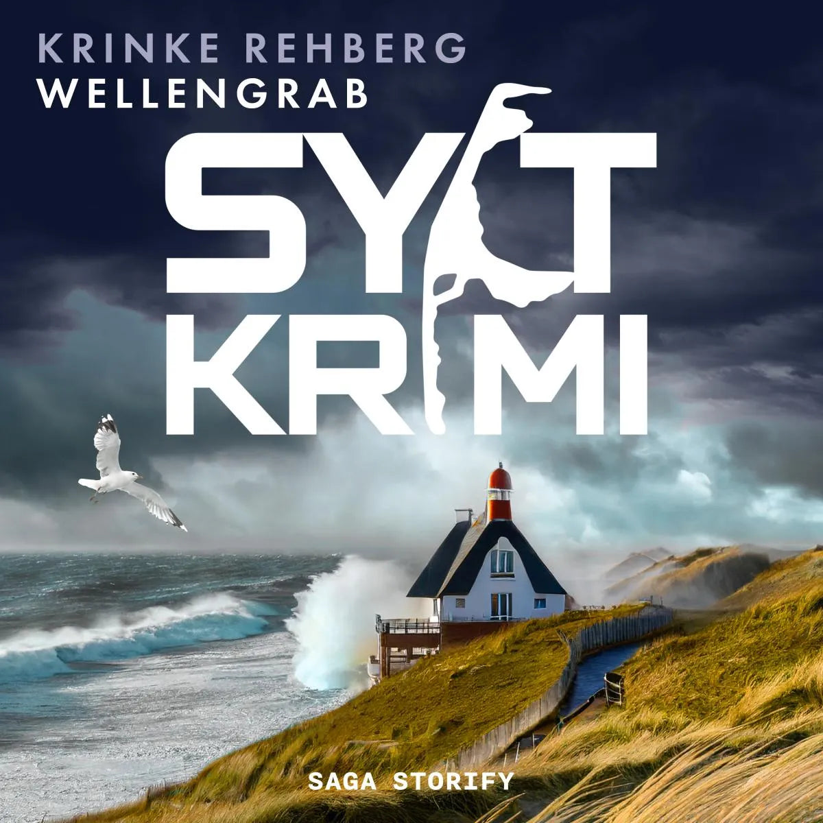Cover: SYLTKRIMI Wellengrab (Hörbuch Download) von Krinke Rehberg