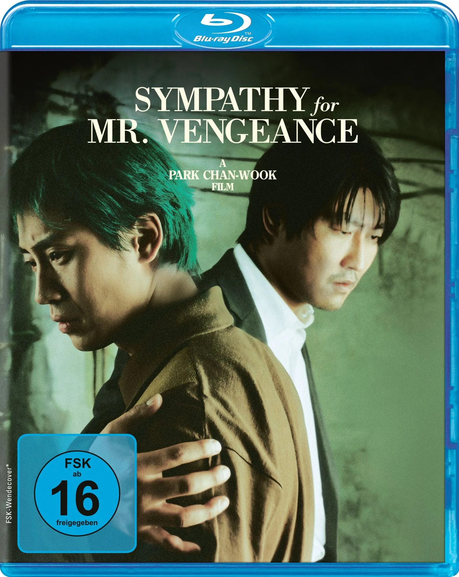 Blu-ray-Cover: Sympathy for Mr. Vengeance. Regie: Park Chan-wook