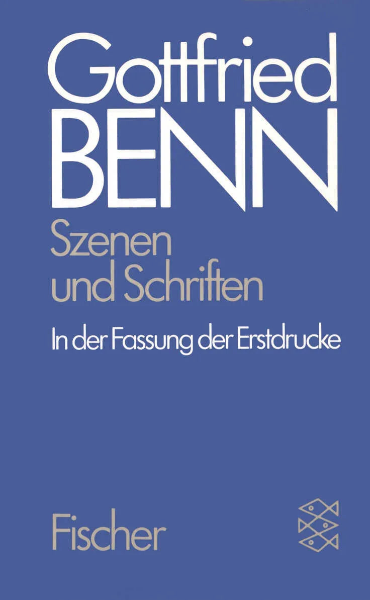 Buchcover von 'Szenen und Schriften' - Taschenbuch von Gottfried Benn