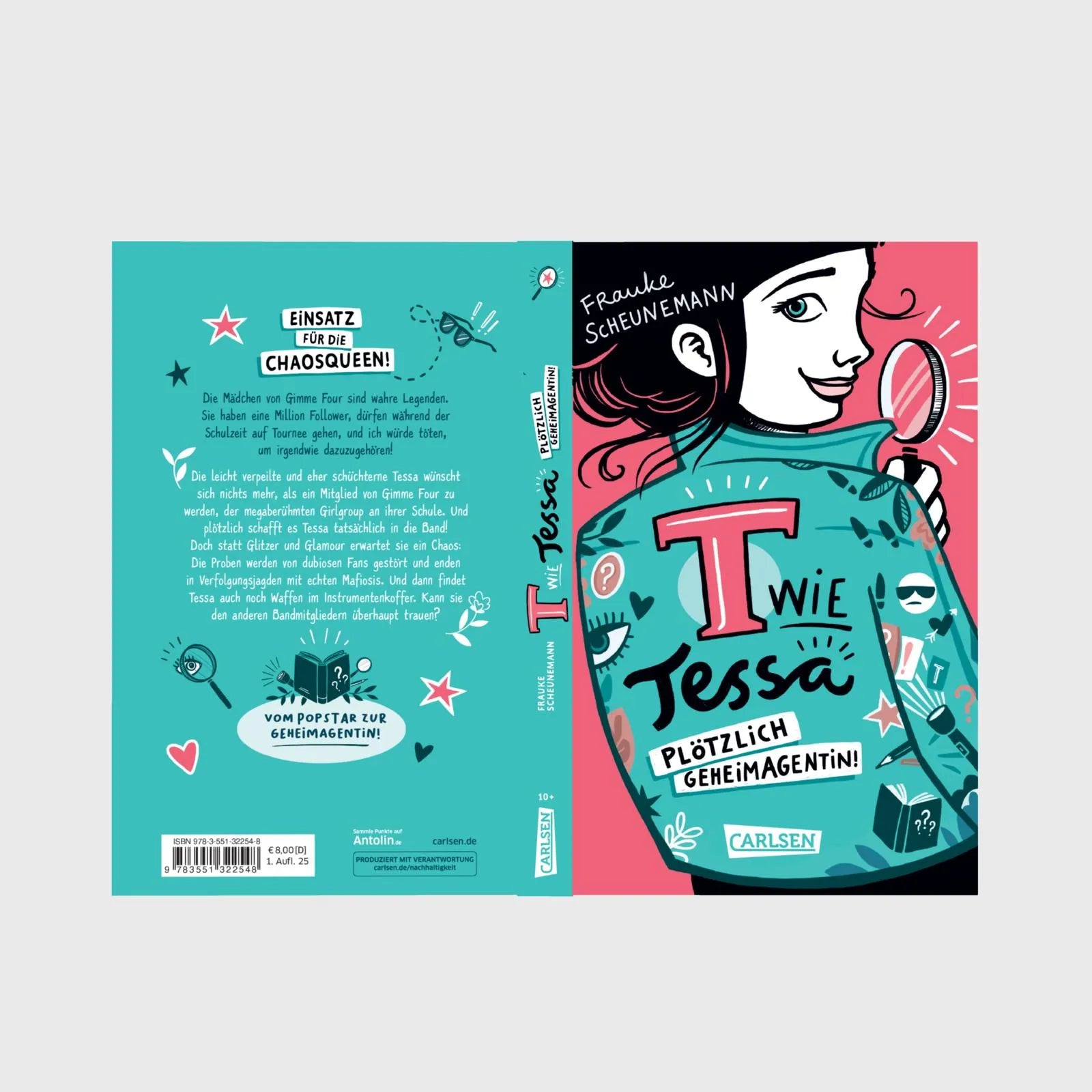 Frauke Scheunemann - T wie Tessa 1: Plötzlich Geheimagentin!